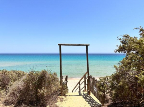 Blue shutters by the beach Pula